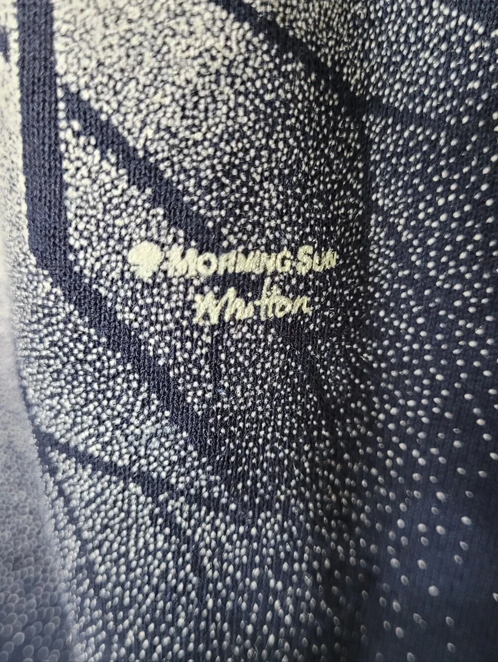 Vintage Morning Sun Snowy Trees Sweatshirt Large - Picture 4 of 9